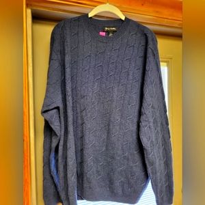 JOHN W. NORDSTROM CASHMERE MEN'S SWEATER, Size Large